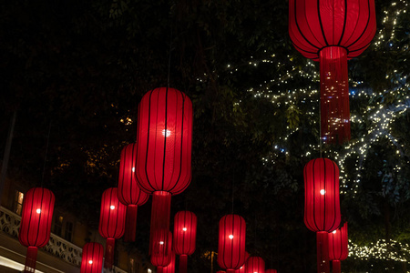 中国灯笼新年节日装饰