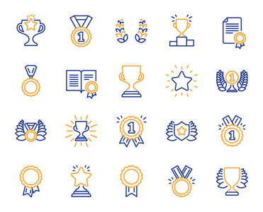 获奖者图标图片