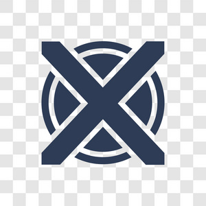 没有停止图标. 时尚,不停止标志概念的透明背景从地图和地点收集照片