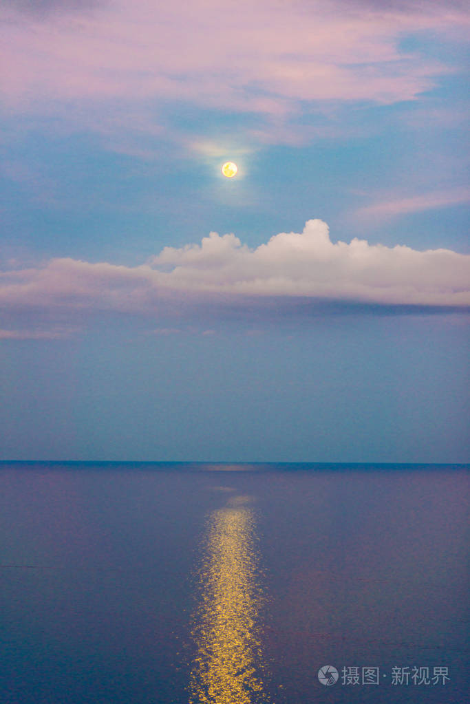 情景剧:天空;日落;天空;傍晚;海上度假;背景