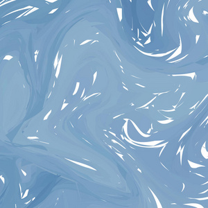 流体五颜六色的形状背景。 蓝色潮流梯度。 流体形状组成。 摘要现代液体漩涡大理石传单设计为背景。 向量eps10。