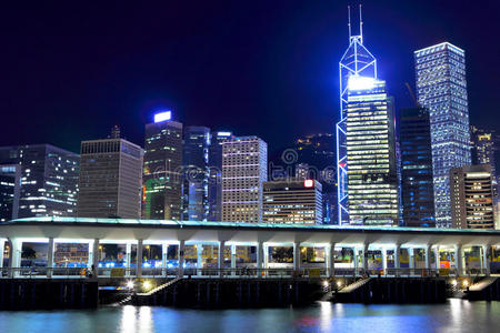香港天际线码头