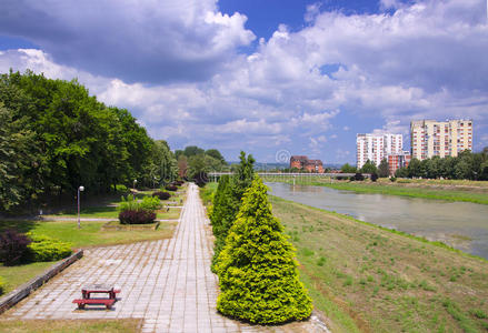 步行和娱乐道路