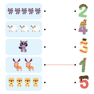 动物游戏工作表设计动物游戏艺术品矢量设计