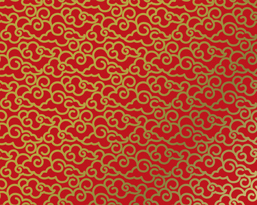 中国无缝图案。优雅经典的无限纹理概念可用于壁纸图案填充网页背景表面纹理瓷砖贺卡剪贴簿背景。