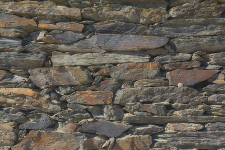 传统的干燥石墙葡萄园在阿塔尔林兰帕拉蒂纳特