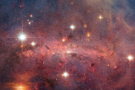 星云星系和恒星组成美丽。 深空艺术。 这幅图像的元素由美国宇航局提供。