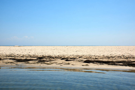 夏日黑海观乌克兰铁港村