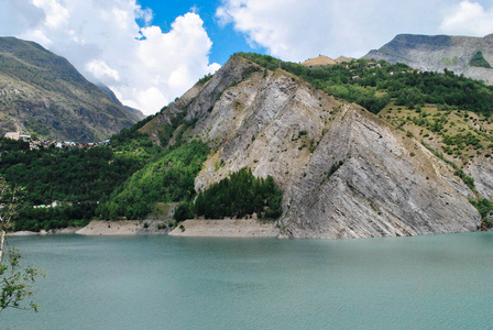 照片山景山山河