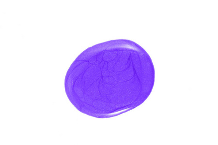 分离出的紫罗兰指甲油