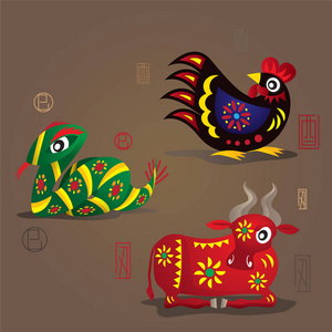 鸡牛图片