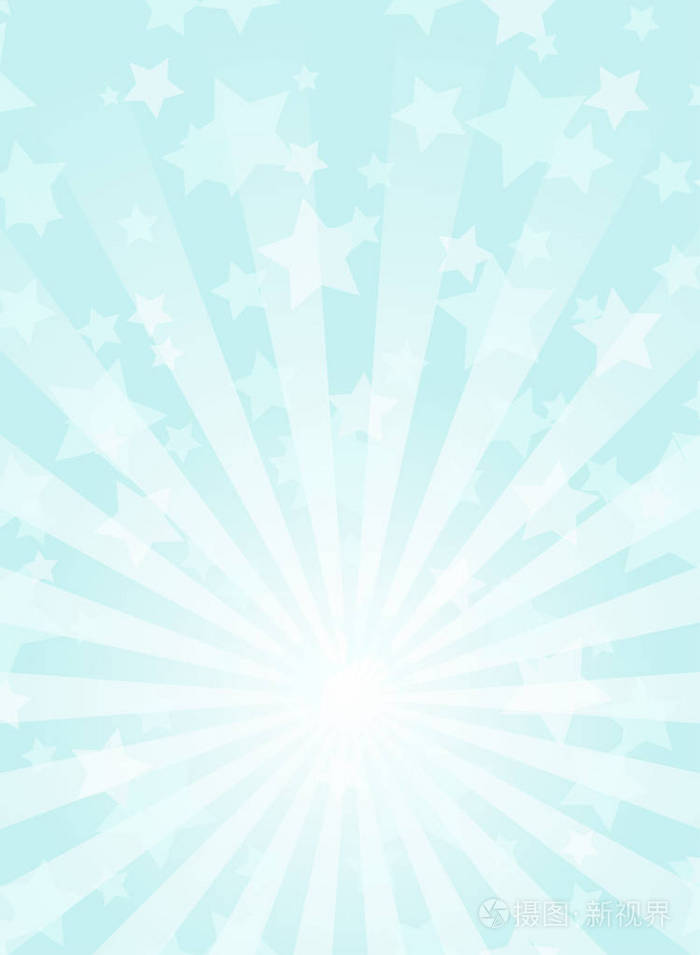 矢量图. 太阳光束射线太阳爆炸图案背景. 神奇的光明海报海报