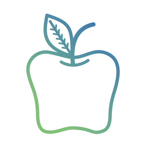 线美味苹果水果有机食品插图