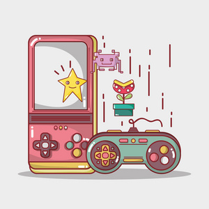 键盘游戏机图片-键盘游戏机素材-键盘游戏机插画-摄图新视界