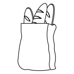 面包袋子图片-面包袋子素材-面包袋子插画-摄图新视界