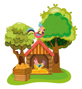 农舍平面图标图片