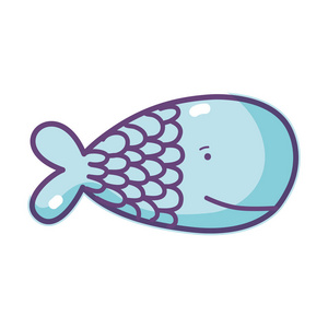 海鱼自然动物设计图示图片