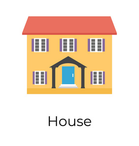 房子的平面图标