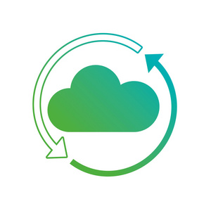 加载网络网络连接矢量图中的线云数据加载照片