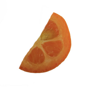 白色背景下分离的奇异新鲜金橘果实