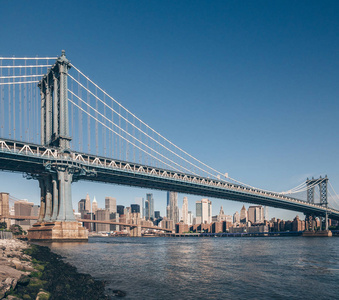 纽约著名的曼哈顿桥