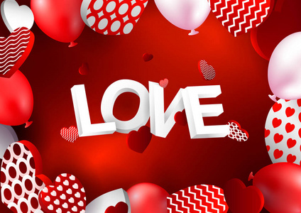 文字横向背景图情人节横向贺卡与爱情文字.