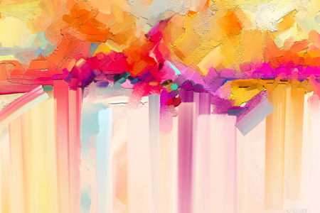 石油现代当代墙壁艺术绘画. 背景彩色艺术品照片