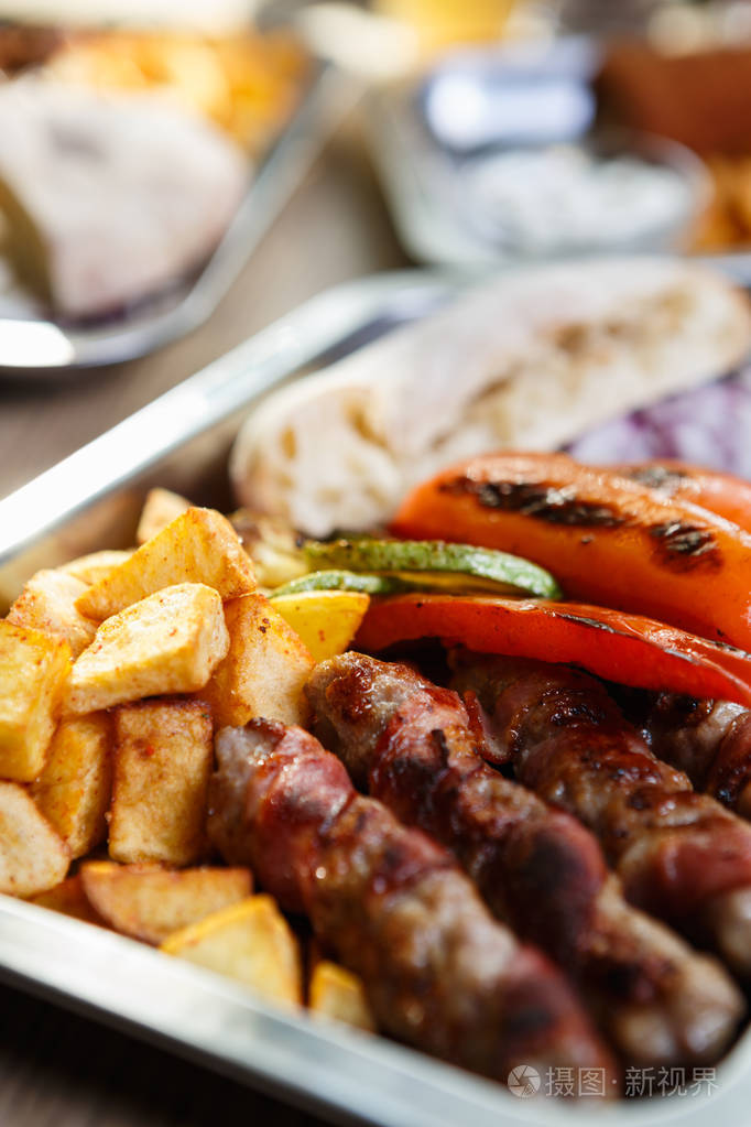 friedpotatofoodcompositionbackgroundcloseupfoodshot