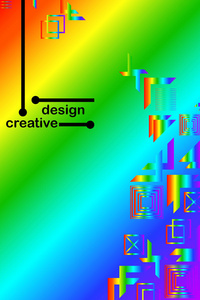 商务背景手册封面设计图片