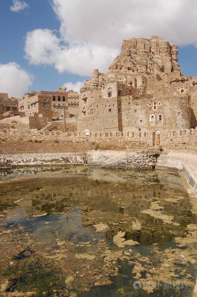 苏拉古也门传统村落也门