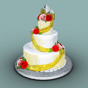 婚礼蛋糕图