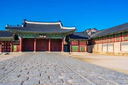 韩国首尔京博京宫美丽建筑