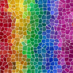 塑料石花瓷砖质地背景,白色浆液,全色,瑞波光谱,红橙黄绿蓝紫粉红色