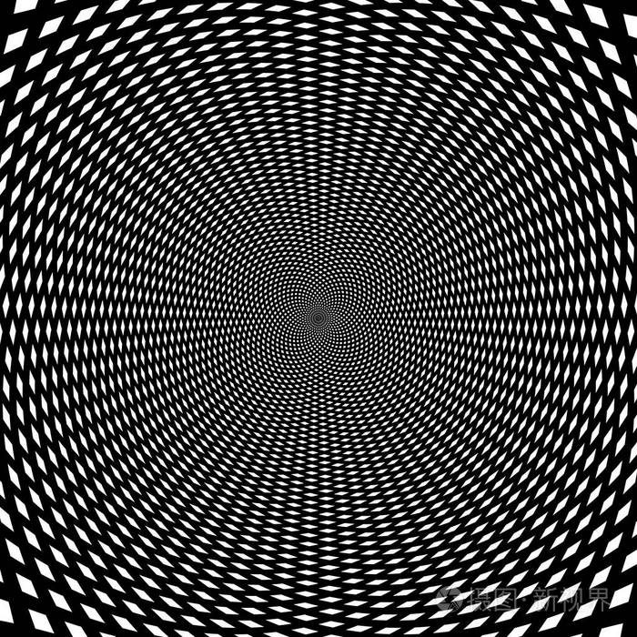 运动效应图像的错觉.