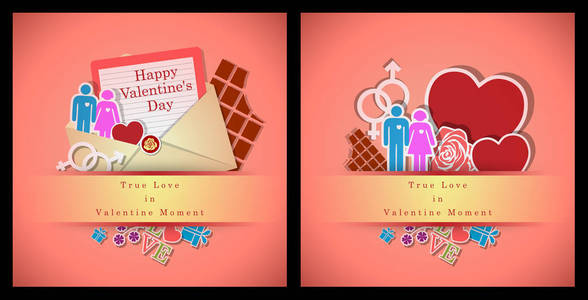 s day. Background Template. Vector and Illustration, EPS 10