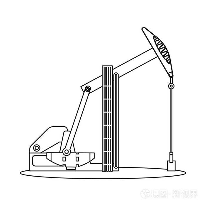 收集石油和汽油矢量股票图标插画-正版商用图片17xnte-摄图新视界