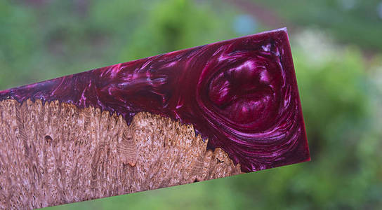 环氧树脂薄膜木红紫底色
