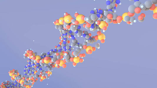 dna 分子双螺旋视觉结构背景