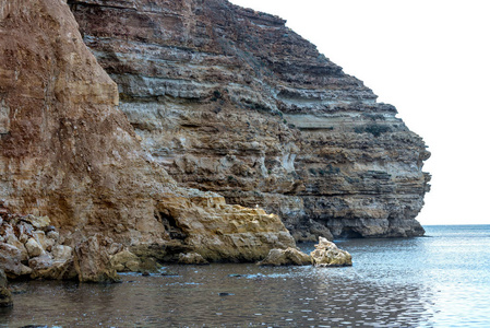 海景岩石海岸