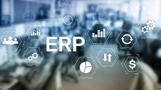 Erp 系统, 企业资源规划模糊背景。企业自动化与创新理念