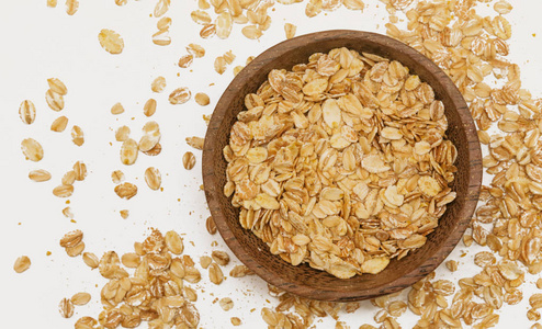 全谷物麦片图片