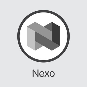 nexonexo。硬币或市场标志的标志