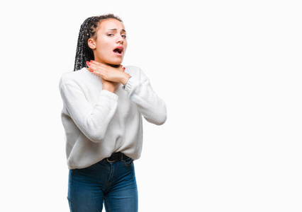 健康问题. 窒息和自杀的概念.照片