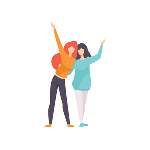 美丽的友谊图片-美丽的友谊素材-美丽的友谊插画-摄图新视界