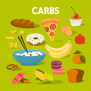 碳水食物图片