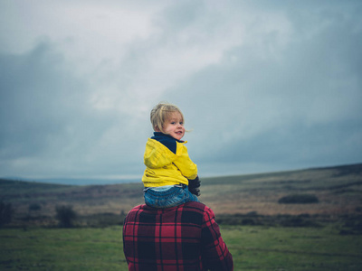 s shoulders on the moor