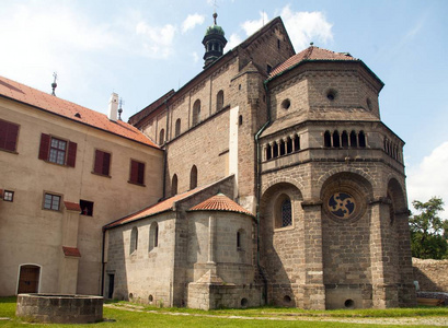 哥西奇和文艺复兴罗西利察圣普罗皮乌斯在特雷比修道院，联合国教科文组织遗址，捷克共和国，莫拉维亚