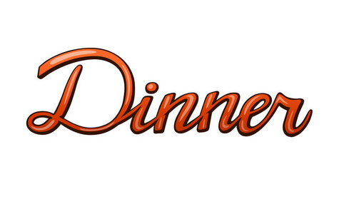 五颜六色明亮的字体.