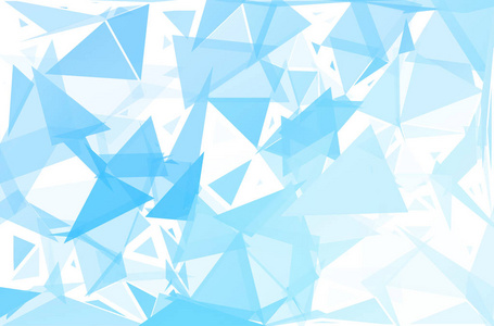 蓝折花镶嵌背景创意设计模板图片