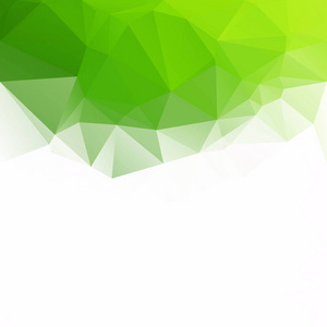 绿色多边形镶嵌背景创意设计模板
